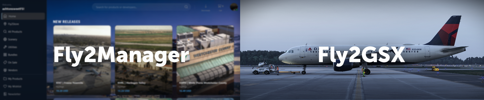 Fly2Manager x Fly2GSX